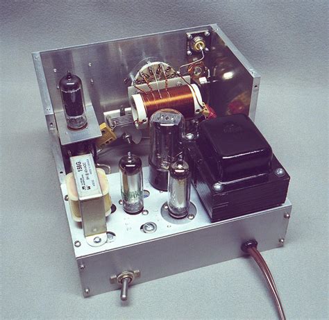 The Aa8vw8exi 6cl6 One Tube Transmitter Introduction And Finished