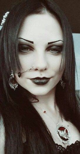 Vipers Doll Dark Beauty Gothic Beauty Goth Makeup Hair Makeup Razor