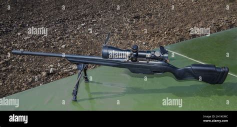 762 Mm Sniper Rifle Stock Photo Alamy