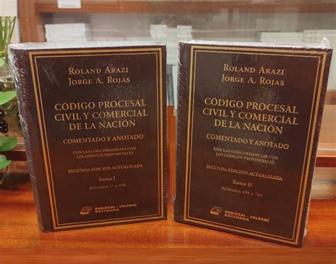 Código Procesal Civil Y Comercial De La Nación Comentado Y Anotado Con