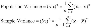 50, 55, 45, 60, 40. Variance and Standard Deviation - MathBitsNotebook(A1 ...