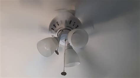 52 Hampton Bay Rockport Ceiling Fan Youtube