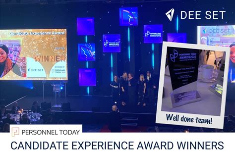 dee set awarded best candidate experience dee set
