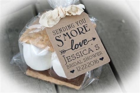 Bridal Shower Favor Smores Kit Or Tags Only Diy Kits Include Etsy In