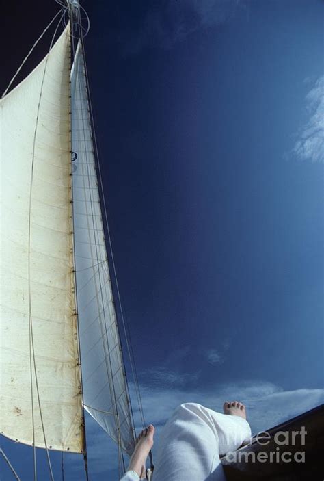 Barefoot Sailing Photograph By Marianne Wurtele Fine Art America