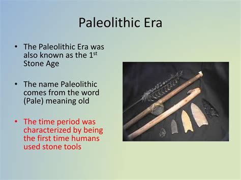 Ppt Paleolithic Age Powerpoint Presentation Free Download Id2916061