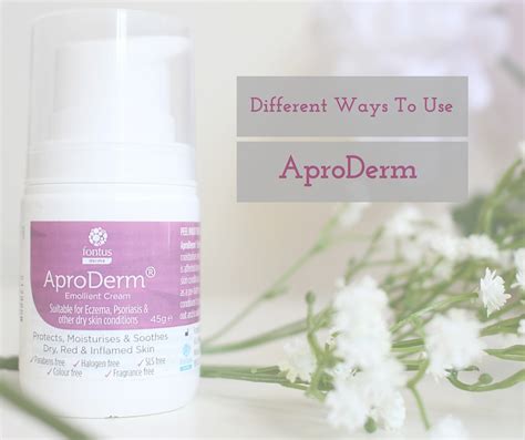 Different Ways To Use Aproderm Emollient Cream Fontus Health