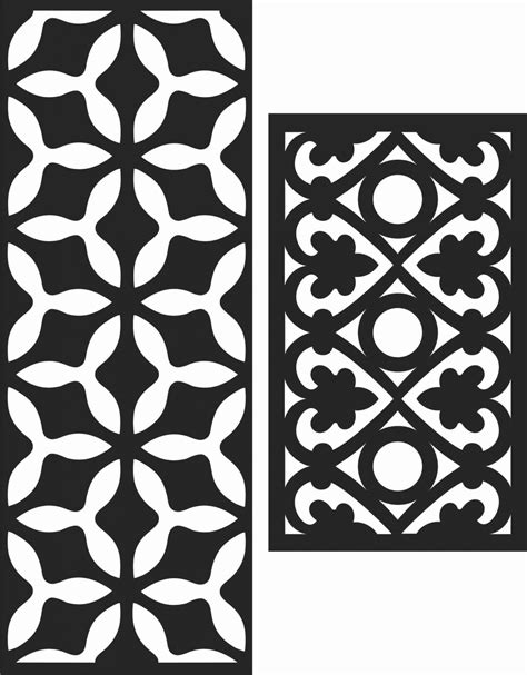 Floral Screen Patterns Design 37 Free Dxf File Free Download Dxf Patterns