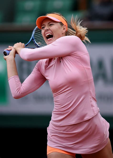 Maria Sharapova 2014 French Open At Roland Garros 2nd Round