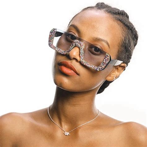 They're cheaper than many overpriced designer brands despite being much less fragile. Square Luxury Sunglasses women Brand Designer Ladies ...