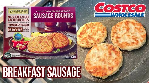 Costco Breakfast Sausage Greenfield Natural Meat Co Fully Cooked