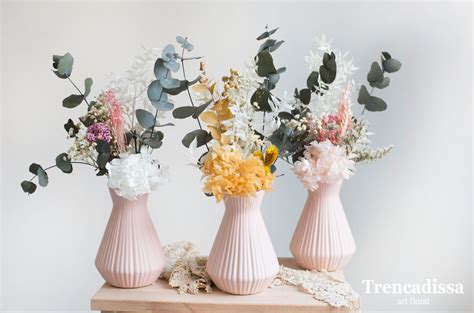 Centros con flores preservadas un toque único para tu hogar