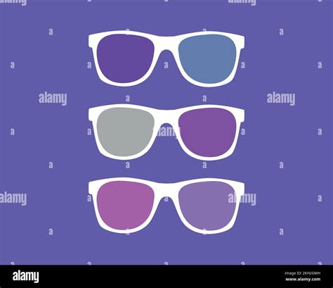 Realistic Vintage Sunglasses Isolated Vector Illustration Stock Vector Image And Art Alamy