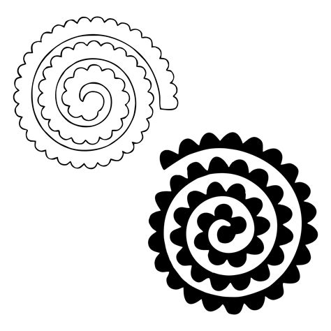 6 best paper flower templates printable free printableecom