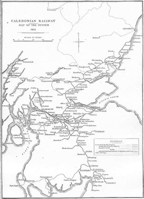 Maps Of The System Caledonian Railway Association