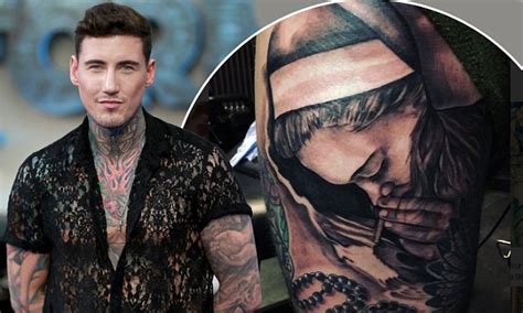 Jeremy Mcconnell Reveals Controversial New Tattoo Daily Mail Online