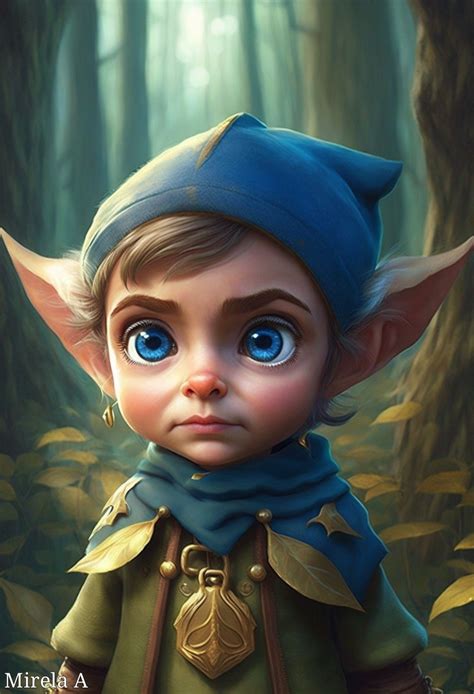 Elf Magic Cute Cartoon Pictures Magical Forest Writing Inspiration