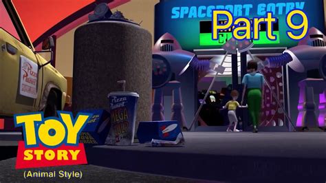 Toy Story Animal Style Part 9 Going Inside Pizza Planet Youtube