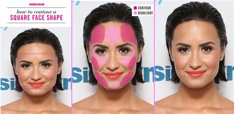 Correct Technique To Contour Different Types Of Face Shapes