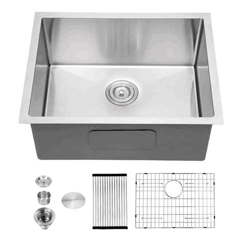 23 Bar Sink Stainless Steel - Sarlai 23" x 18" Undermount Kitchen Sink