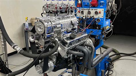 355 Inch Blown Small Block Chevy Makes Over 600 Hp On The Westech Dyno