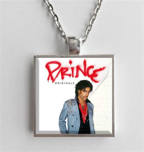Prince Originals Album Cover Art Pendant Necklace Album Cover Art