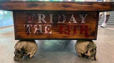 Free chapter excerpted from how to make a latex mask with tim martin. Jason Voorhees Coffee Table is the Ultimate Conversation ...