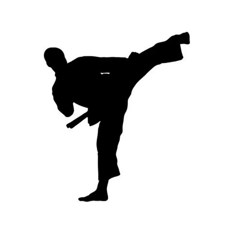 1214cm Kung Fu Taekwondo Car Sticker Decal The Window Decoration Karate Car Stickers And Decals