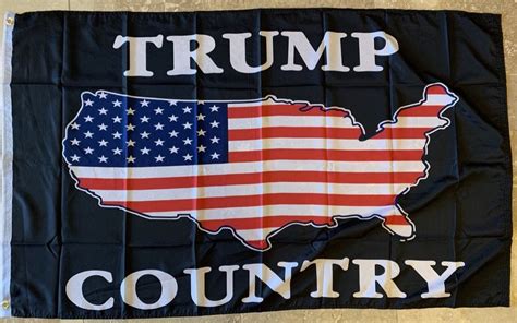 Trump Country Flag 100d Rough Tex 3x5 Flags By The Dozen