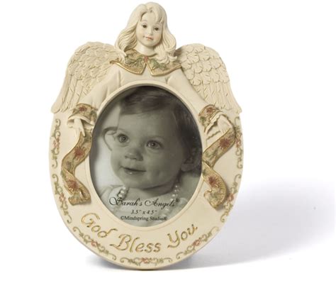 Pavilion God Bless You Angel Baby Picture Frame 35x45