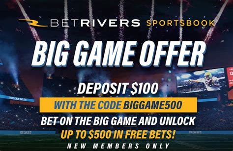 Big Game Offer Deposit 100 Bet With 500 Pickswise