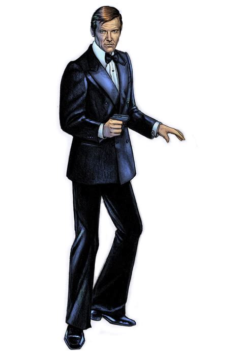 James Bond Black Tie Illustrations By Pat Carbajal Bond Suits