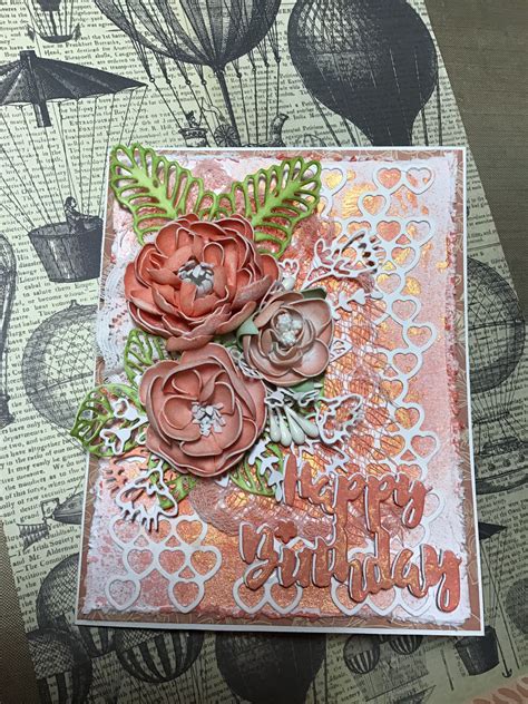 But choosing a condolence message isn't a walk in the park. Mums birthday card. Foamiran flowers made with kaisercraft ...