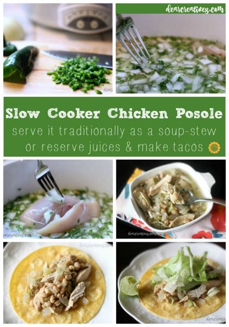 Easy chicken recipes with few ingredients. Slow Cooker Recipes: Chicken Posole In The Slow Cooker Or ...