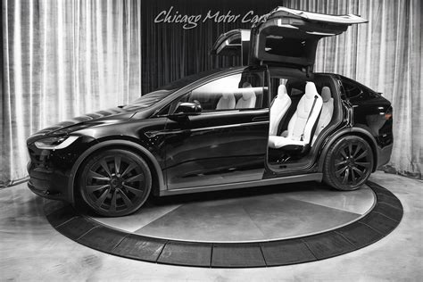 Used 2023 Tesla Model X Plaid Suv Full Self Driving 6 Seat Layout Like