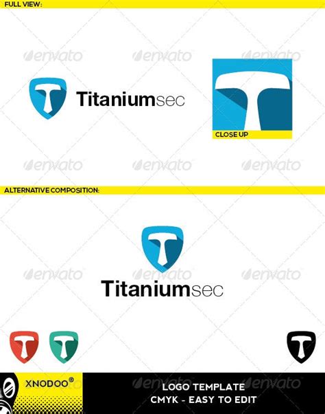 Titaniumsec Logo By Xnodoo Graphicriver