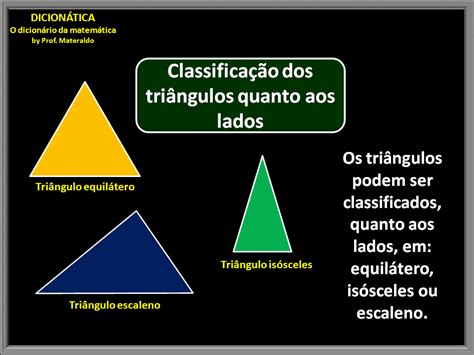 Quanto às Classificações De Triângulos Assinale A Alternativa Correta
