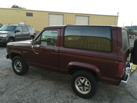 1988 Ford Bronco Ii Xlt Sport Utility 2 Door 29l For Sale Photos