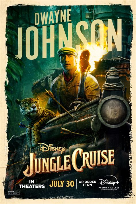 Jungle Cruise Cast Sets Sail In New Character Posters