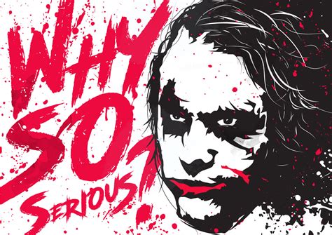 Why So Serious Goldenplanetprints Posterspy