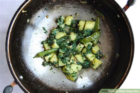 How To Make Saag Aloo 5 Steps With Pictures Wikihow
