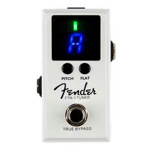Disc Fender Ftn 1 Pedal Tuner Guitar Tuner Gear4music