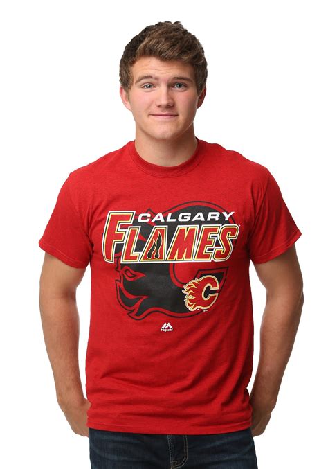 Gynmusic studios — flames (homage to david guetta and sia) 03:15. Calgary Flames Wrist Shot Men's T-Shirt