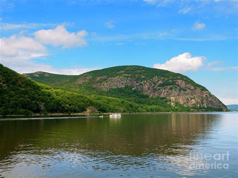 Storm King Mountain On The Hudson River New York Photograph By Louise