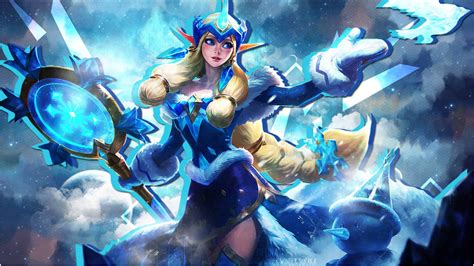 Winter Wonder Soraka Wallpaper By Nubcakemew On Deviantart