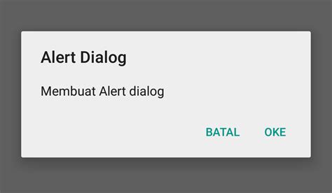 Membuat Alert Dialog Di Android Studio CODING RAKITAN INSPIRASI