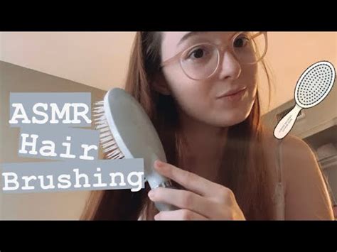 ASMR Hair Brushing Brush Tapping YouTube
