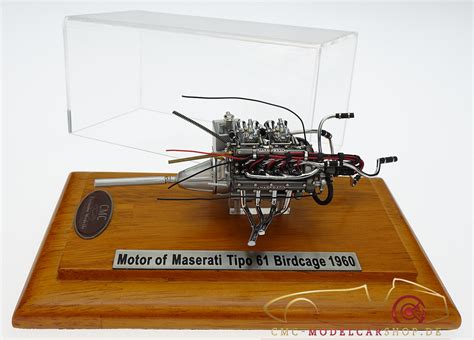 Cmc Maserati Birdcage Tipo 61 Engine Cmc Modelcarshop