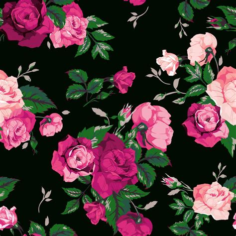 How to credit on printed materials? rose floral pattern roses prints textures background ...