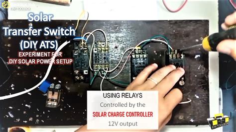 Maybe you would like to learn more about one of these? DIY Transfer switch experiment | Solar Power to DU | Controlled by SRNE Solar Charge Controller ...